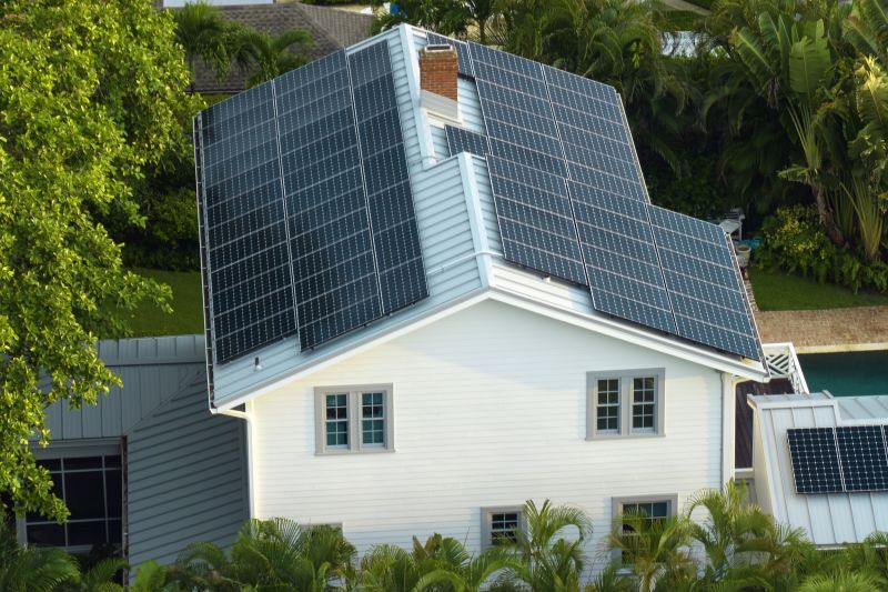 Solar Panels on Home Roof